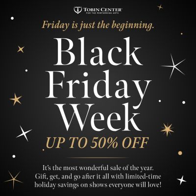 Black Friday text graphic