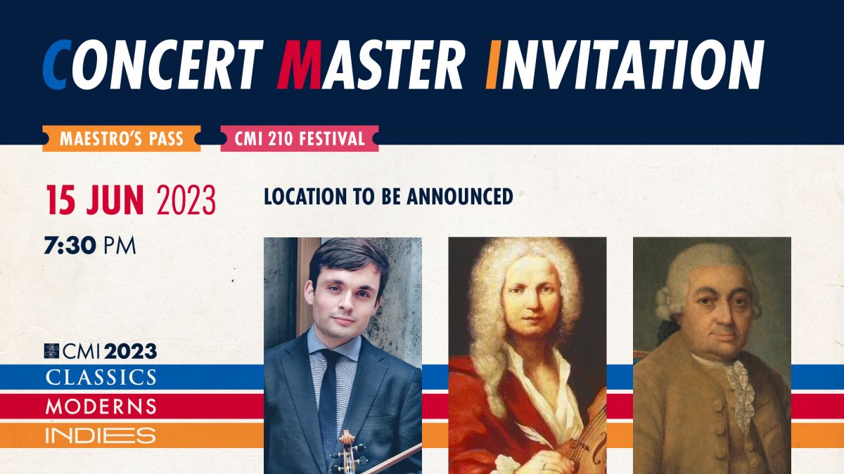 Concert Master Invitation