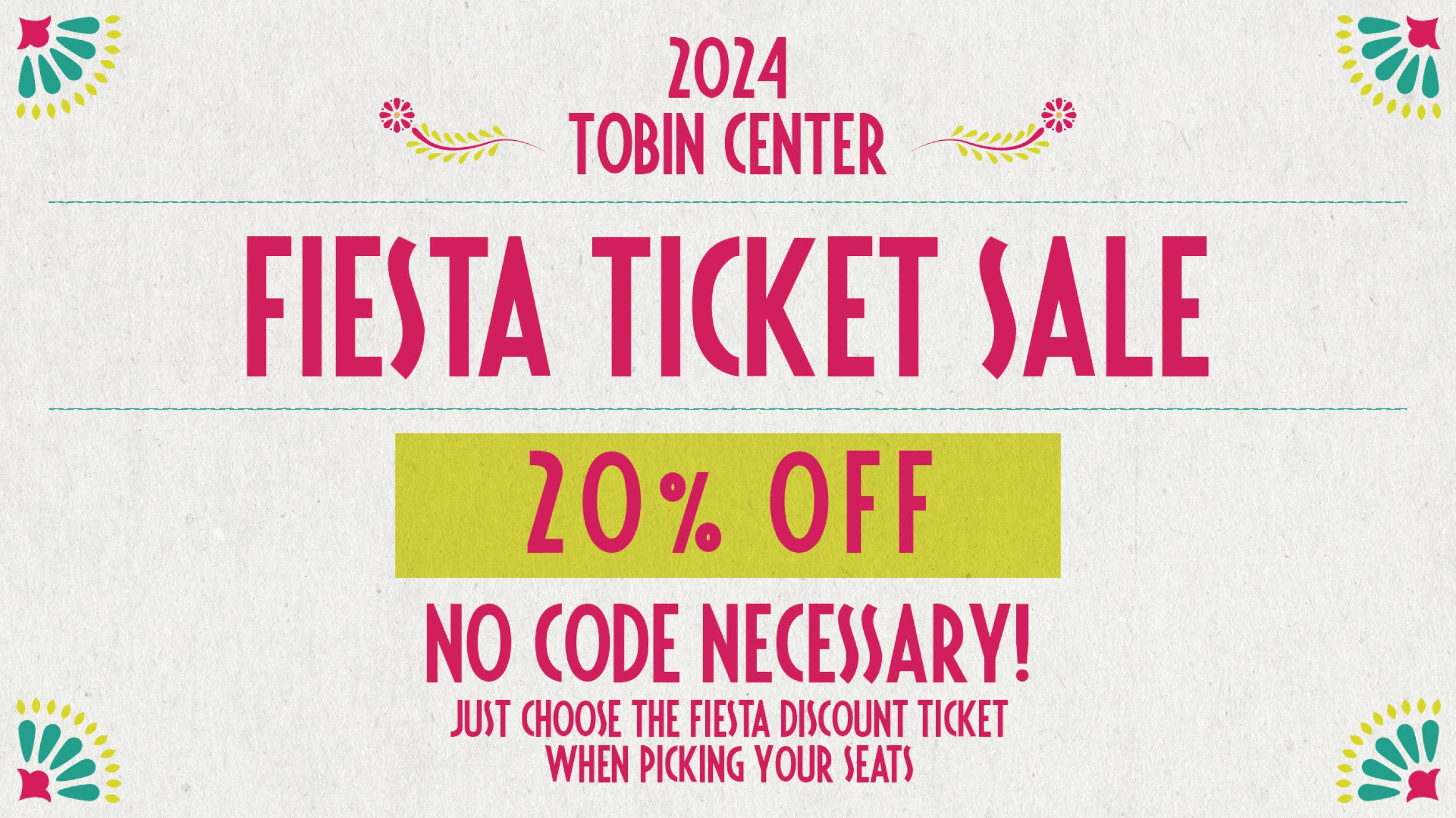 Fiesta Sale