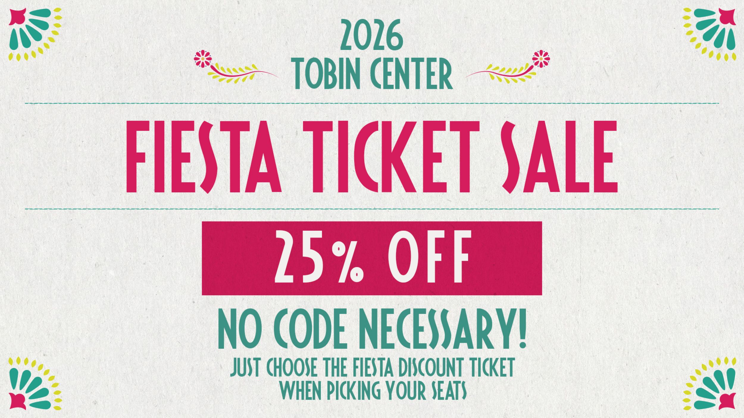 Fiesta Sale