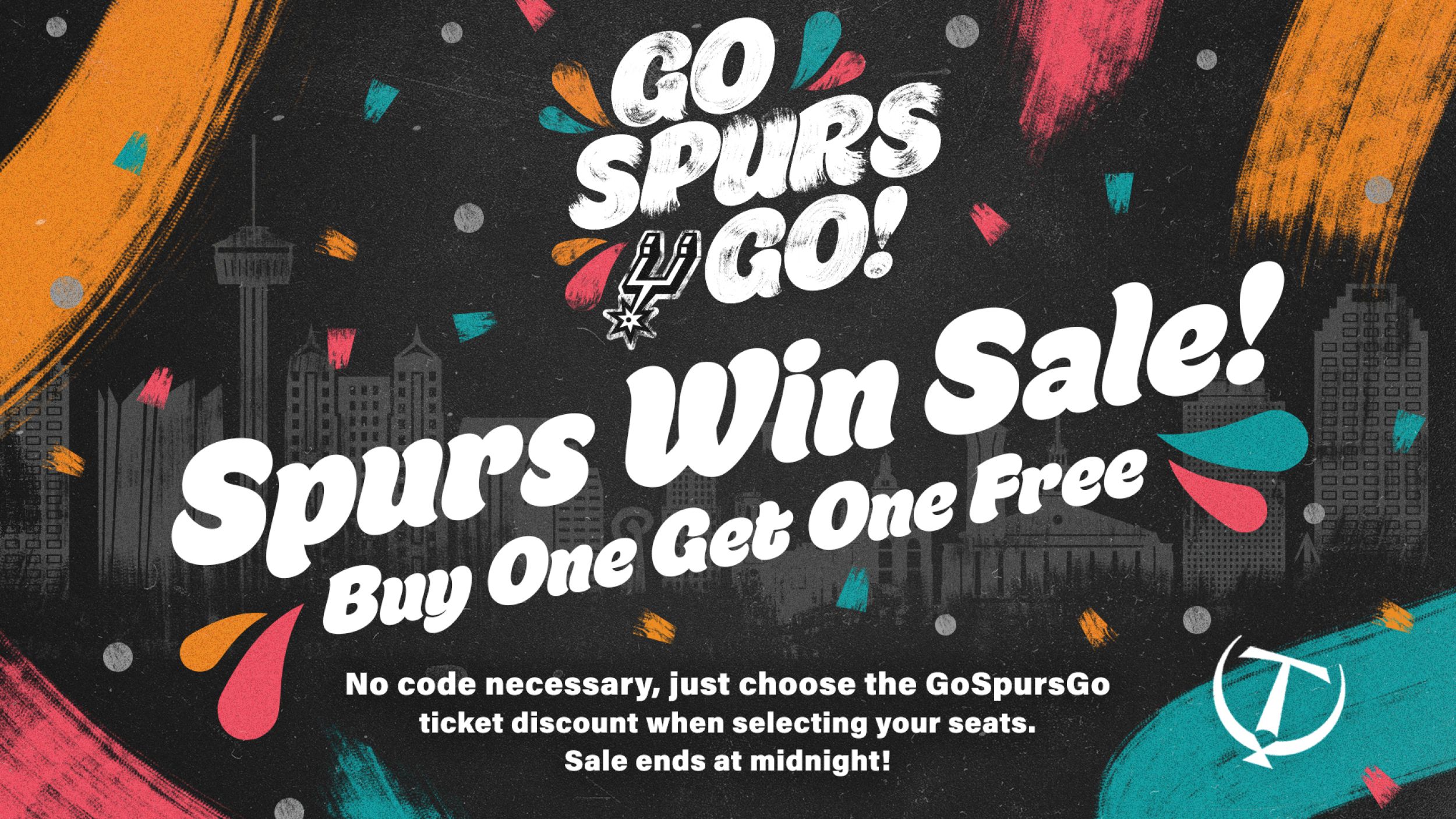 Spurs Win SALE