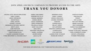 Thank you donors!